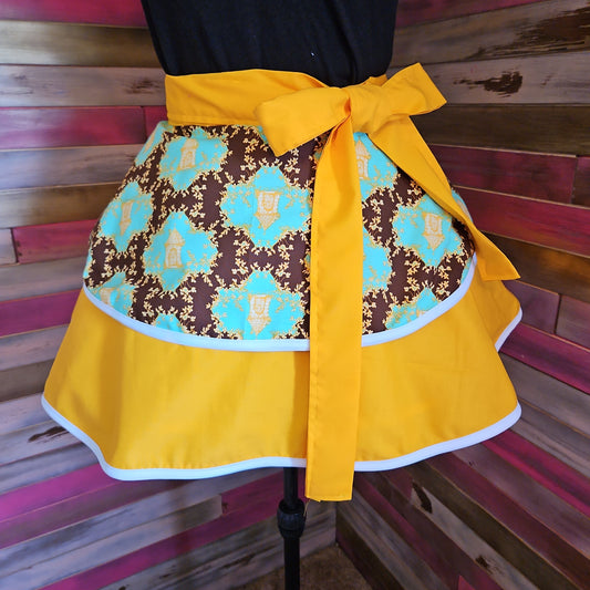 Golden Fairy house  Half-Apron
